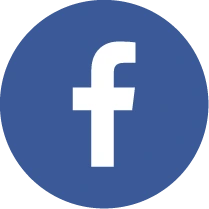 Icono de facebook en forma circular
