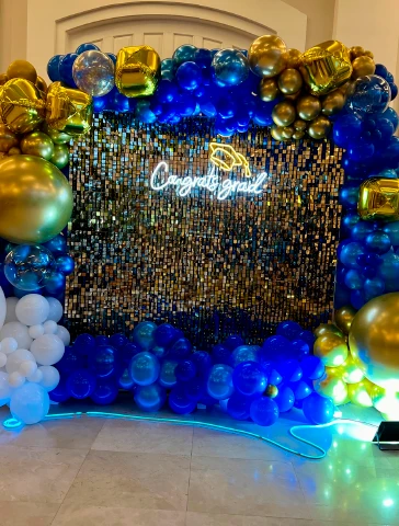Decoración y mobiliario para tu fiesta de graduación